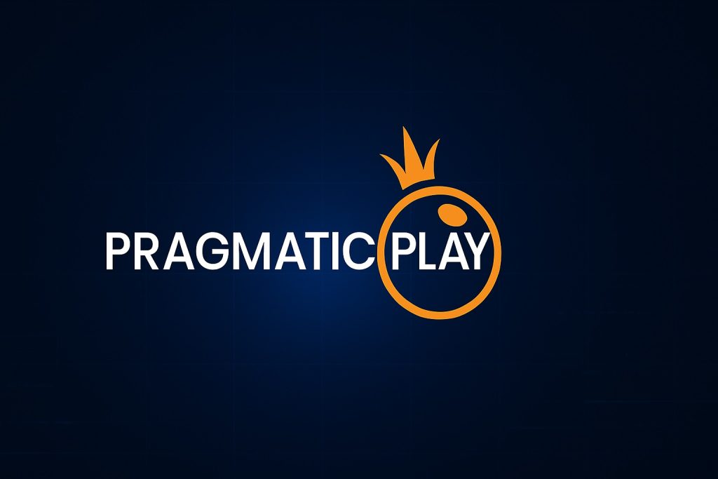 Moderner Casino-Banner mit Pragmatic Play Logo